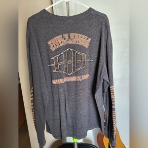 Men's Large long sleeve Harley tee